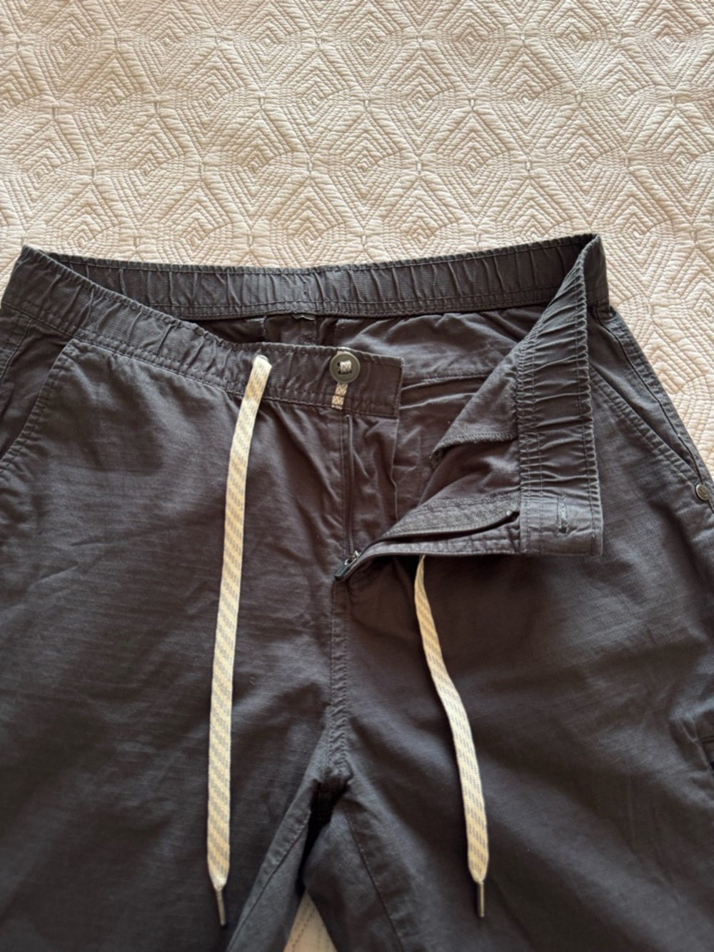 VUORI Women's Ripstop DuraTerra Pant Charcoal Gray  Size Medium - Picture 10 of 15